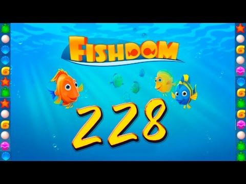 Video guide by GoldCatGame: Fishdom: Deep Dive Level 228 #fishdomdeepdive