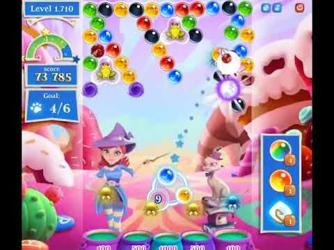 Video guide by skillgaming: Bubble Witch Saga 2 Level 1710 #bubblewitchsaga