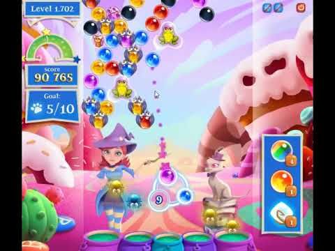 Video guide by skillgaming: Bubble Witch Saga 2 Level 1702 #bubblewitchsaga