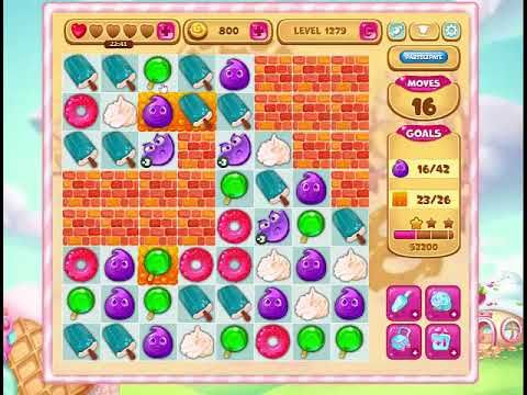 Video guide by Gamopolis: Candy Valley Level 1279 #candyvalley
