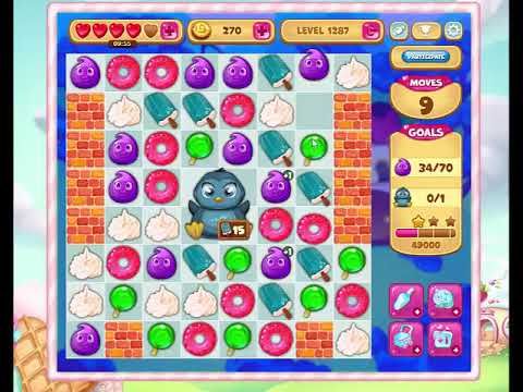 Video guide by Gamopolis: Candy Valley Level 1287 #candyvalley