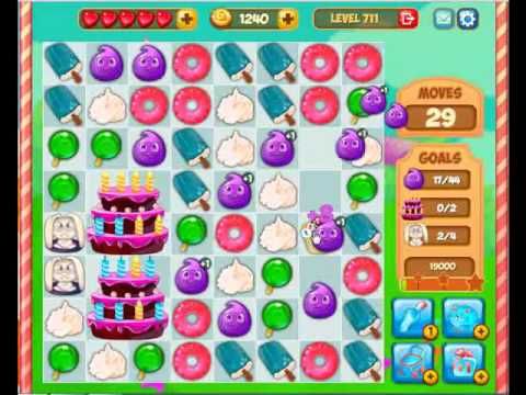 Video guide by Gamopolis: Candy Valley Level 711 #candyvalley