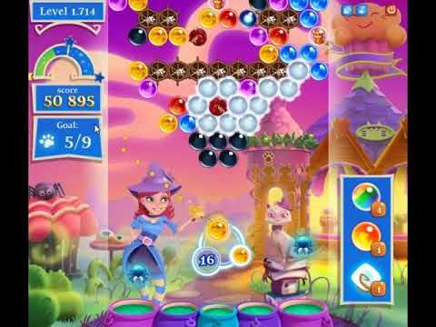Video guide by skillgaming: Bubble Witch Saga 2 Level 1714 #bubblewitchsaga