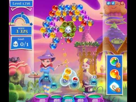 Video guide by skillgaming: Bubble Witch Saga 2 Level 1716 #bubblewitchsaga