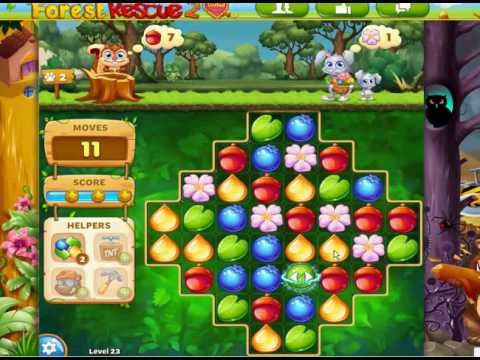 Video guide by Jiri Bubble Games: Forest Rescue 2 Friends United Level 23 #forestrescue2