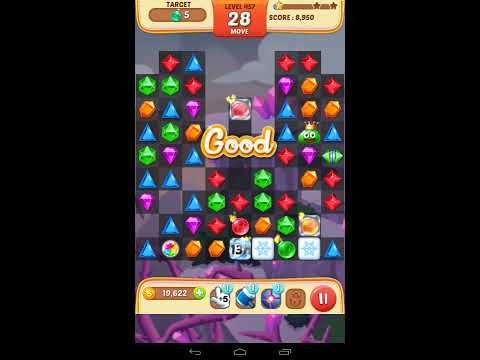 Video guide by Apps Walkthrough Tutorial: Jewel Match King Level 457 #jewelmatchking