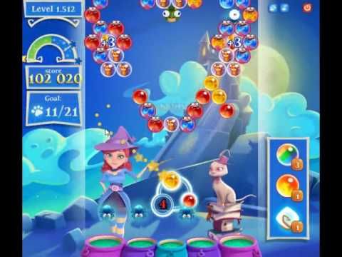 Video guide by skillgaming: Bubble Witch Saga 2 Level 1512 #bubblewitchsaga