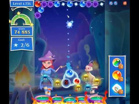 Video guide by skillgaming: Bubble Witch Saga 2 Level 1735 #bubblewitchsaga