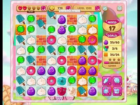 Video guide by Gamopolis: Candy Valley Level 1302 #candyvalley
