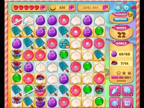 Video guide by Gamopolis: Candy Valley Level 844 #candyvalley