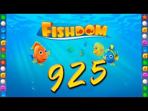 Video guide by GoldCatGame: Fishdom: Deep Dive Level 925 #fishdomdeepdive