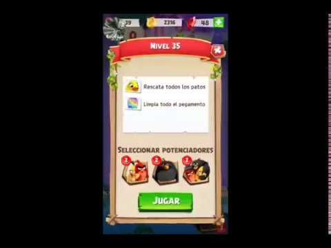 Video guide by ErSeFiRoX: Angry Birds Match Level 35 #angrybirdsmatch
