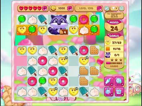 Video guide by Gamopolis: Candy Valley Level 1315 #candyvalley