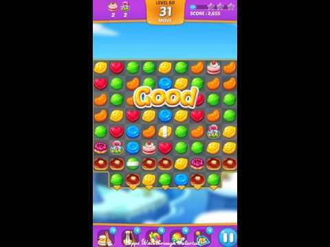 Video guide by Apps Walkthrough Tutorial: Lollipop: Sweet Taste Match3 Level 50 #lollipopsweettaste