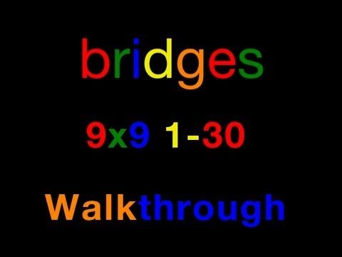 Video guide by : Flow Free: Bridges 9x9 Levels 1-30 #flowfreebridges