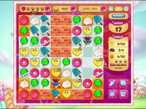 Video guide by Gamopolis: Candy Valley Level 1324 #candyvalley