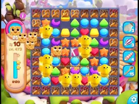 Video guide by skillgaming: Cookie Jam Blast Level 473 #cookiejamblast