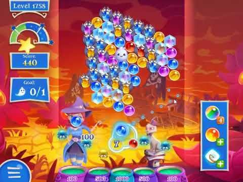 Video guide by skillgaming: Bubble Witch Saga 2 Level 1758 #bubblewitchsaga