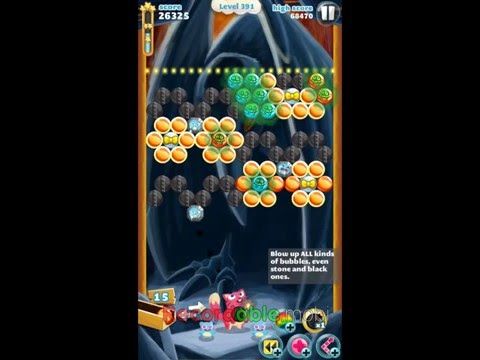 Video guide by P Pandya: Bubble Mania Level 391 #bubblemania