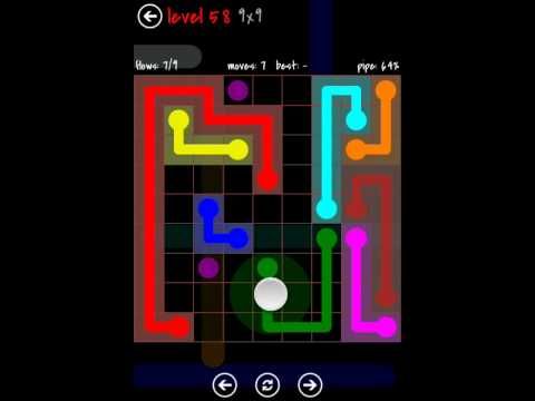 Video guide by TheDorsab3: Flow Free 9x9 level 58 #flowfree