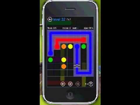 Video guide by IphoneGameHelp: Flow Free 7x7 3 stars levels 31 to 35 #flowfree