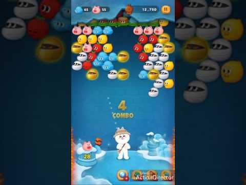 Video guide by happy happy: LINE Bubble Level 741 #linebubble
