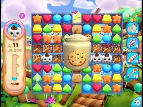 Video guide by skillgaming: Cookie Jam Blast Level 504 #cookiejamblast