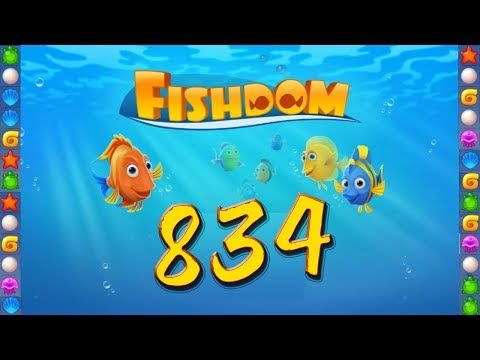Video guide by GoldCatGame: Fishdom: Deep Dive Level 834 #fishdomdeepdive