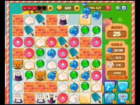 Video guide by Gamopolis: Candy Valley Level 627 #candyvalley