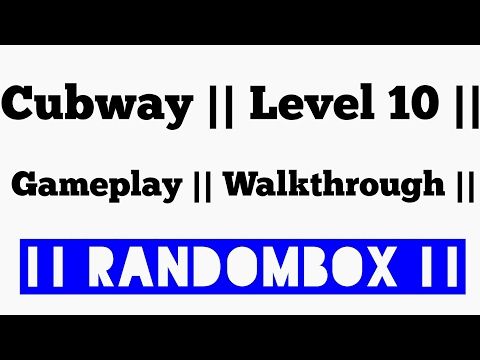 Video guide by RandomBox: Cubway Level 10 #cubway