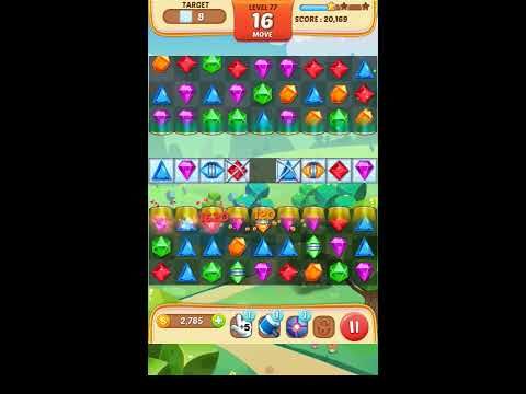 Video guide by Apps Walkthrough Tutorial: Jewel Match King Level 77 #jewelmatchking