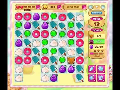 Video guide by Gamopolis: Candy Valley Level 1383 #candyvalley