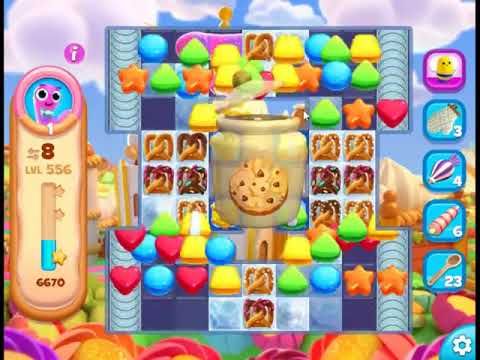Video guide by skillgaming: Cookie Jam Blast Level 556 #cookiejamblast
