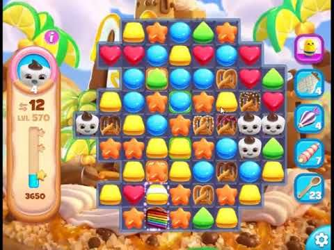 Video guide by skillgaming: Cookie Jam Blast Level 570 #cookiejamblast