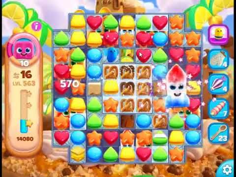 Video guide by skillgaming: Cookie Jam Blast Level 563 #cookiejamblast
