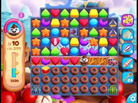 Video guide by skillgaming: Cookie Jam Blast Level 599 #cookiejamblast