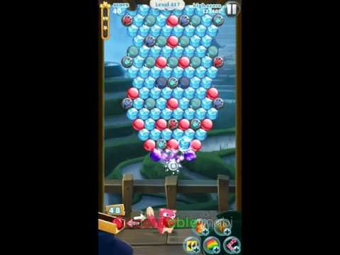 Video guide by P Pandya: Bubble Mania Level 417 #bubblemania