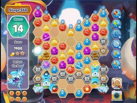 Video guide by RebelYelliex: Monster Busters: Ice Slide Level 360 #monsterbustersice