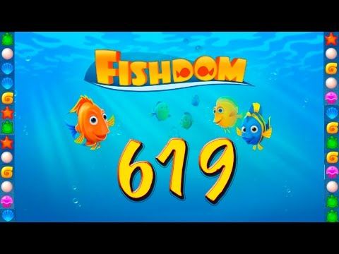 Video guide by GoldCatGame: Fishdom: Deep Dive Level 619 #fishdomdeepdive