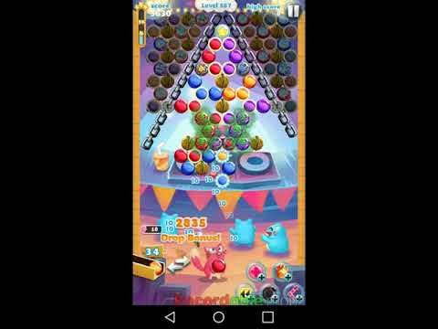 Video guide by P Pandya: Bubble Mania Level 587 #bubblemania