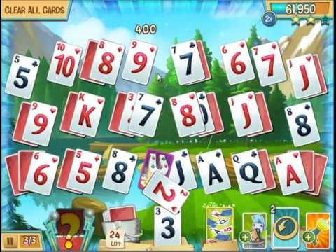 Video guide by Game House: Fairway Solitaire Level 55 #fairwaysolitaire