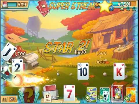 Video guide by Game House: Fairway Solitaire Level 216 #fairwaysolitaire