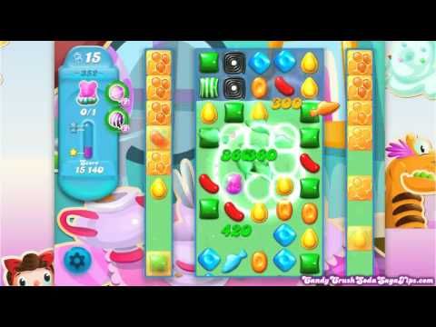 Video guide by Pete Peppers: Candy Crush Soda Saga Level 352 #candycrushsoda