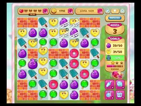 Video guide by Gamopolis: Candy Valley Level 1421 #candyvalley