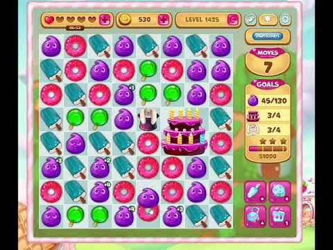 Video guide by Gamopolis: Candy Valley Level 1425 #candyvalley