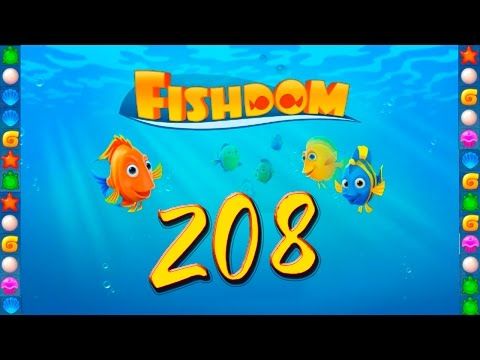 Video guide by GoldCatGame: Fishdom: Deep Dive Level 208 #fishdomdeepdive