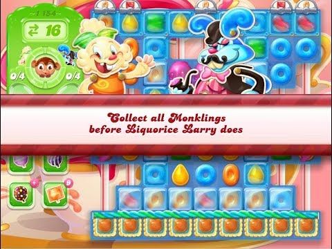 Video guide by Kazuohk: Candy Crush Jelly Saga Level 1154 #candycrushjelly