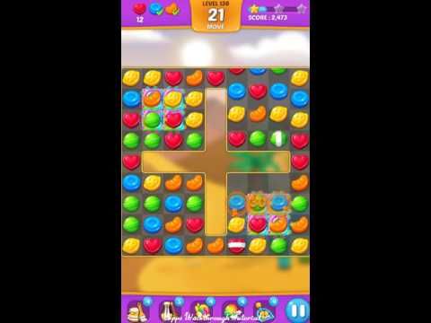 Video guide by Apps Walkthrough Tutorial: Lollipop: Sweet Taste Match3 Level 136 #lollipopsweettaste