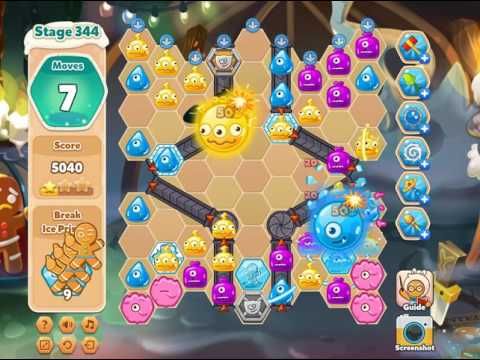 Video guide by RebelYelliex: Monster Busters: Ice Slide Level 344 #monsterbustersice