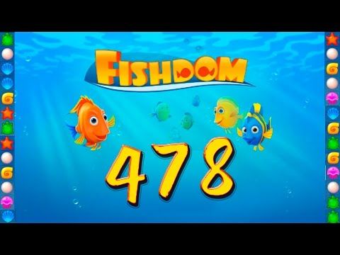 Video guide by GoldCatGame: Fishdom: Deep Dive Level 478 #fishdomdeepdive